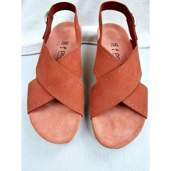 Papillio Size 42 (US 11-11.5) Women's Samira Wedge Cross Strap Slingback Sandals - Picture 5 of 14